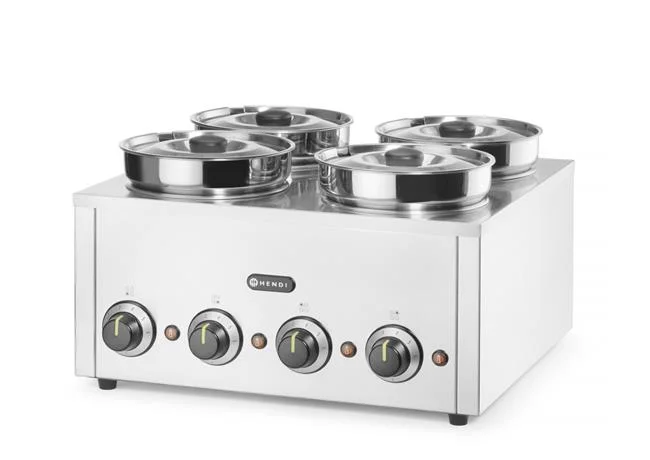 Bemar Thermosystem 4, HENDI, 16L, 220-240V/800W, 506x509x(H)298mm Wariant podstawowy