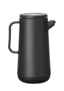 Dzbanek próżniowy z przyciskiem, HENDI, 1L, czarny, śr.134x(H)265mm Wariant podstawowy