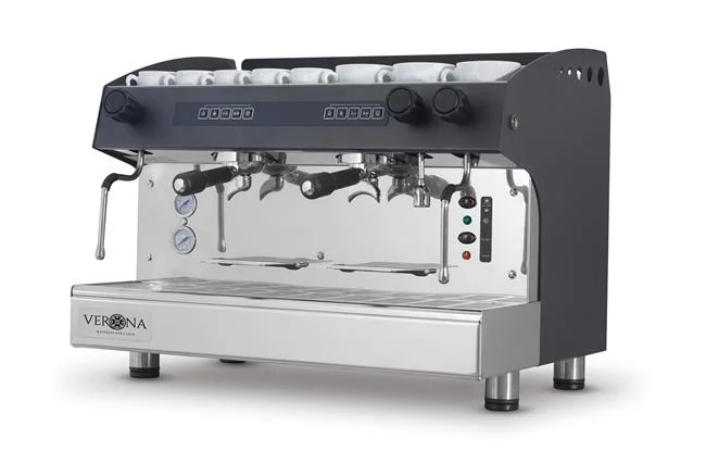 Ekspres do kawy JULIA, 2-grupowy, automatyczny, czarny Wariant podstawowy