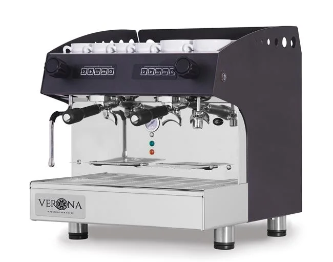 Ekspres do kawy JULIA Compact, 2-grupowy, automatyczny, czarny Wariant podstawowy