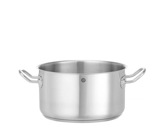 Garnek średni bez pokrywki, HENDI, Kitchen Line, 6L, ?240x(H)135mm Wariant podstawowy