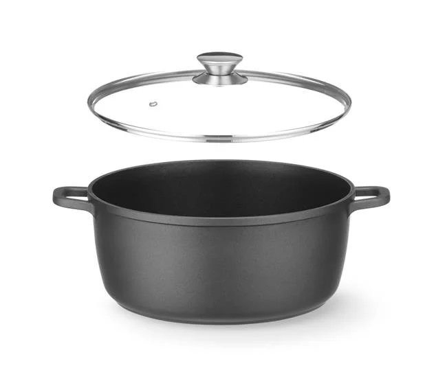 Garnek z powłoką nieprzywierającą, HENDI, 9L, 405x332x(H)138mm Wariant podstawowy