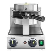 Gofrownica obrotowa do gofrów Bubble Waffle, HENDI, 220-240V/1500W, 255x560x(H)318mm Wariant podstawowy