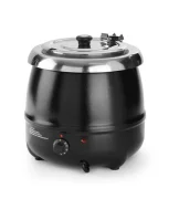 Kociołek do zupy, HENDI, Kitchen Line, czarny, 220-240V/600W, ø389x(H)370mm Wariant podstawowy