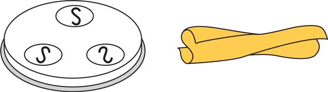 Końcówka do urządzenia do makaronu MPF2,5/4 – LE CASERECCE Wariant podstawowy