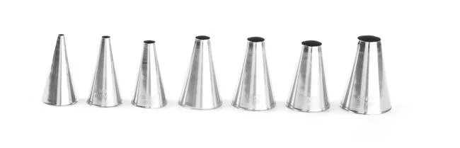 Końcówki do rękawów proste blister