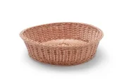 Kosz do pieczywa okrągły, brązowy, śr. 400 mm Wariant podstawowy