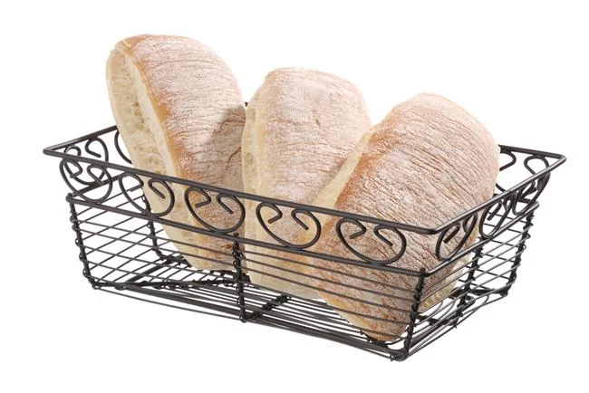 Koszyk Deco prostokątny czarny 230x150x80 mm Wariant podstawowy