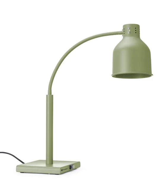 Lampa do podgrzewania potraw, giętka, HENDI, zielony, 220-240V/250W, 268x203x(H)660mm Wariant podstawowy