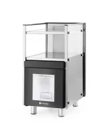 Lodówka na mleko z podgrzewaczem do filiżanek, HENDI, 3,5L, 220-240V/168W, 313x442x(H)613mm Wariant podstawowy