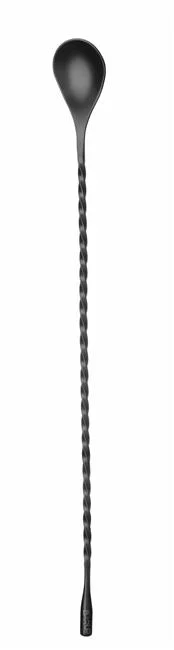 Łyżka barmańska, Bar up, czarny, 385x35mm Wariant podstawowy