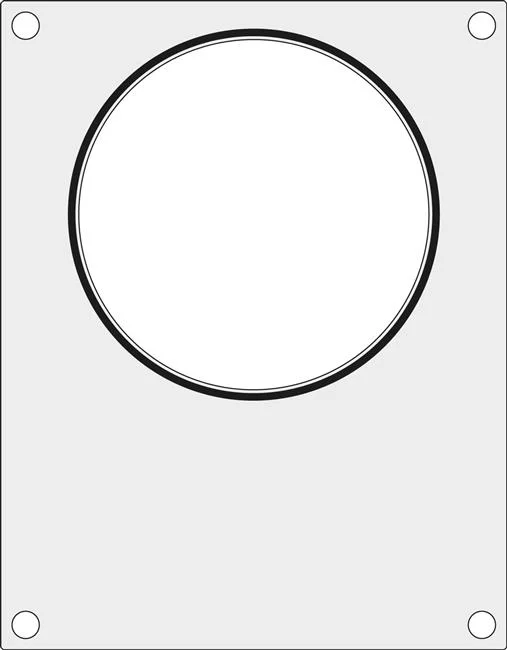 Matryca do zgrzewarki CAS CDS-01  na duży pojemnik do zupy fi 165 mm Wariant podstawowy