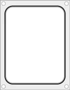 Matryca do zgrzewarki CAS CDS-01 na tackę bez podziału 187x137 mm Wariant podstawowy