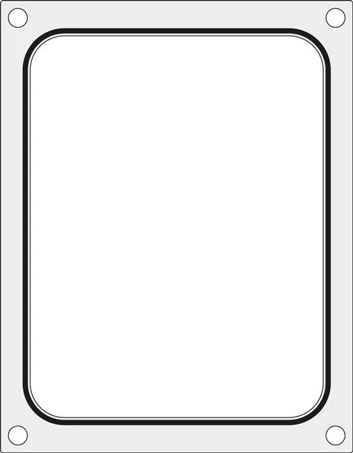 Matryca do zgrzewarki CAS CDS-01 na tackę bez podziału 187x137 mm Wariant podstawowy