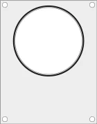 Matryca do zgrzewarki MANUPACK 190 na duży pojemnik do zupy fi 165 mm Wariant podstawowy