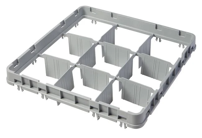 Nadstawka do koszy CAMBRO FULL DROP 500×500 mm szara, model E1 25 przegródek