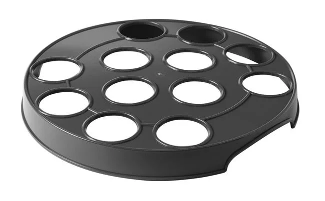 Nośnik do szklanek z piwem, BarUp, czarny, ?315x(H)35mm Wariant podstawowy