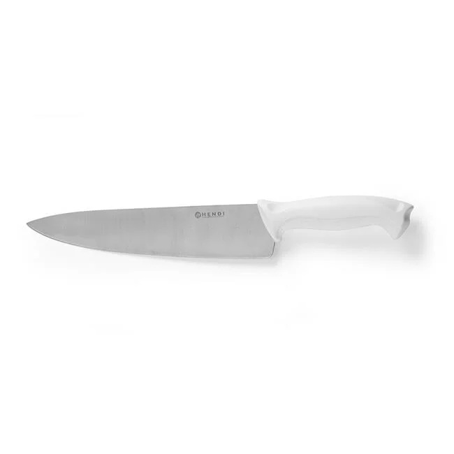 Nóż kucharski HACCP - 240 mm, biały Wariant podstawowy