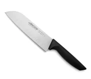 Nóż Santoku ze szlifem kulowym, seria NIZA, Arcos, czarny, (L)314mm Wariant podstawowy