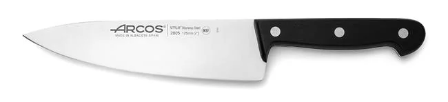 Nóż szefa kuchni, seria UNIVERSAL, Arcos, czarny, (L)285mm Wariant podstawowy