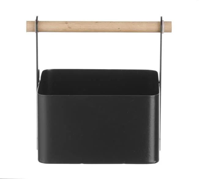 Organizer stołowy czarny, 170x130x160 Wariant podstawowy