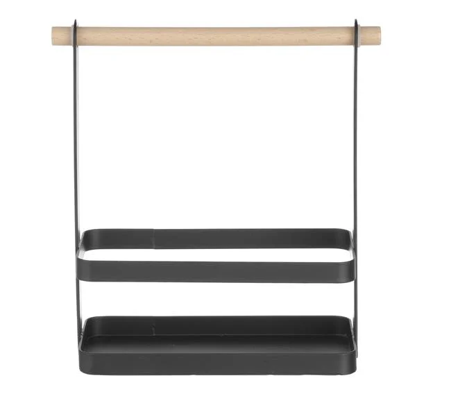 Organizer stołowy czarny, 230x100x240 Wariant podstawowy