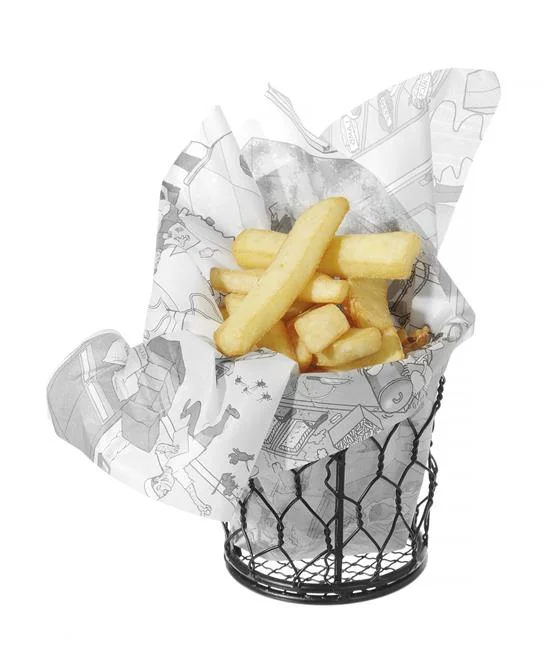 Papier pergaminowy (500 arkuszy), nadruk, 258x425 Wariant podstawowy