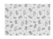 Papier pergaminowy, HENDI, 500 szt., 250x350mm Wariant podstawowy