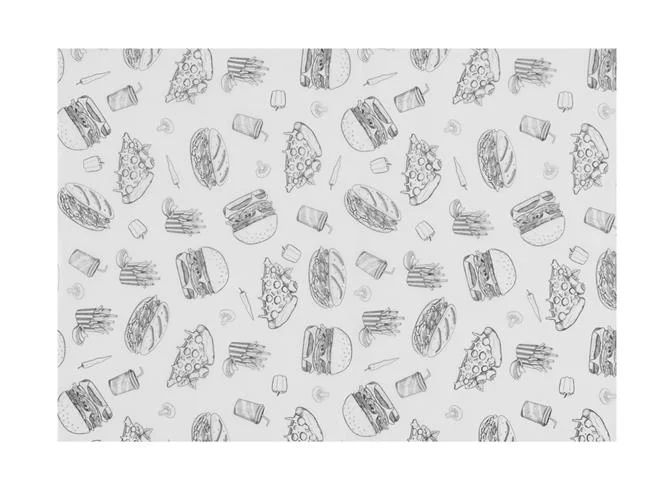 Papier pergaminowy, HENDI, 500 szt., 250x350mm Wariant podstawowy