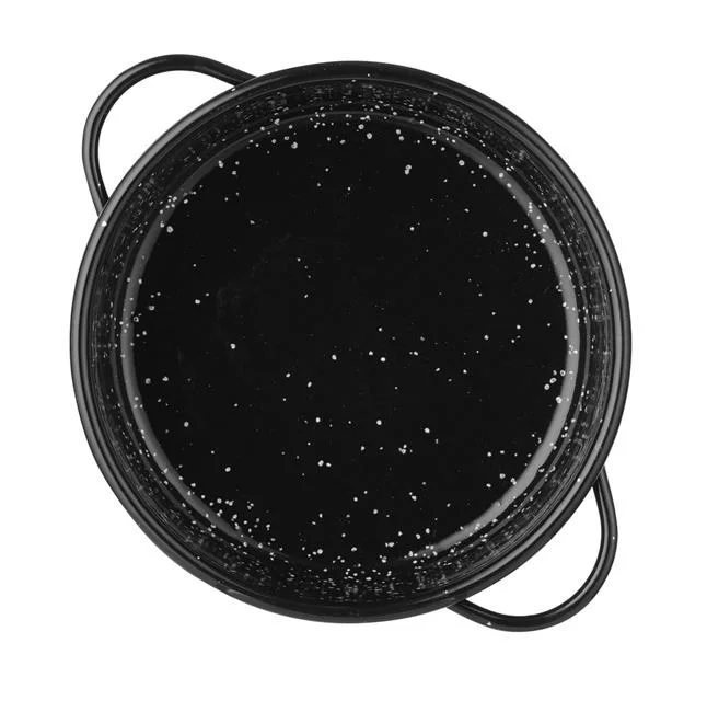 Patelnia emaliowana, HENDI, czarny, ?160x(H)45mm, Okrągły Wariant podstawowy