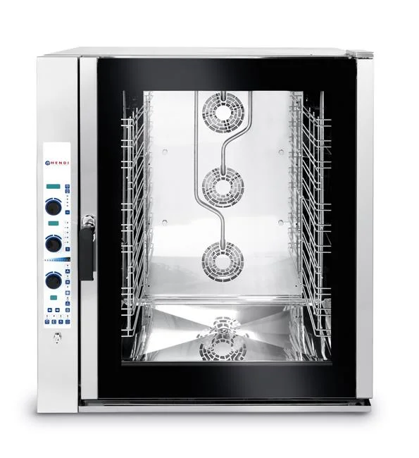 Piec konwekcyjno - parowy 10x GN 2/1, elektryczny - sterowanie elektroniczne Wariant podstawowy