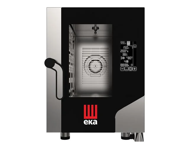 Piec konwekcyjno - parowy Black Mask COMPACT 6 x GN 2/3 elektryczny z bezpośrednim natryskiem Wariant podstawowy