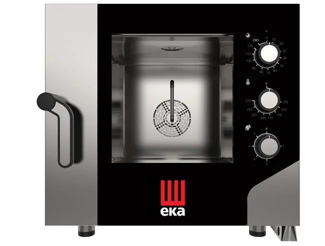 Piec konwekcyjno-parowy Millennial Smart Gastro, 5× GN 1/1 – sterowany elektromechanicznie, elektryczny, Tecnoeka, 730x855x(H)700mm Wariant podstawowy