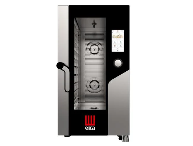 Piec konwekcyjno-parowy Millennial Touch Screen Gastro Compact 10×GN 1/1 – elektryczny, Tecnoeka, 400V/15400W, 500x930x(H)970mm Wariant podstawowy