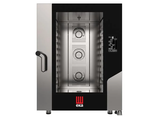 Piec piekarniczo - cukierniczy Black Mask 10 x 600 x 400 elektryczny, z bezpośrednim natryskiem Wariant podstawowy