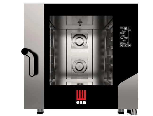 Piec piekarniczo - cukierniczy Black Mask 6 x 600 x 400 elektryczny, z bezpośrednim natryskiem Wariant podstawowy