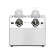 Podgrzewacz do sosów podwójny, HENDI, 1,3L, 220-240V/400W, 270x223x(H)282mm Wariant podstawowy
