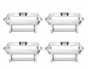 Podgrzewacz na pastę – zestaw 4 szt., HENDI, GN 1/1, 7,5L, 600x355x(H)305mm Wariant podstawowy