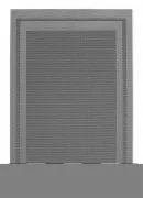 Podkładka na stół, ramka – zestaw, HENDI, grafitowy, 6 szt., 450x300mm Wariant podstawowy