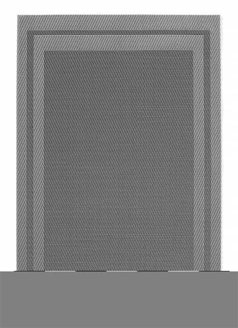 Podkładka na stół, ramka – zestaw, HENDI, grafitowy, 6 szt., 450x300mm Wariant podstawowy