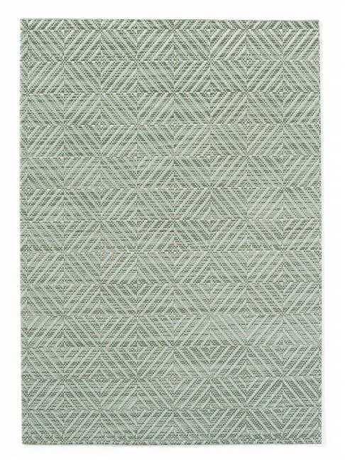 Podkładka na stół, wzory geometryczne – zestaw, HENDI, zielony, 6 szt., 450x300mm Wariant podstawowy