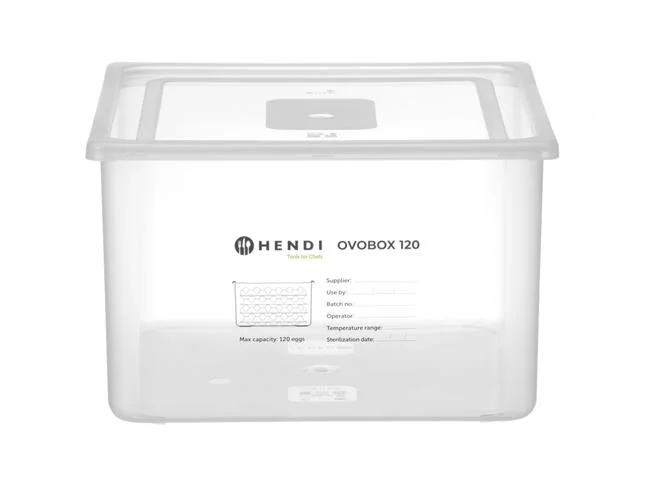 Pojemnik na jajka HENDI OVOBOX 120, HENDI, GN 2/3, 18L, 355x325x(H)200mm Wariant podstawowy