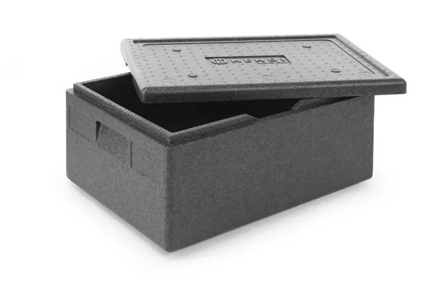 Pojemnik termoizolacyjny z piocelanu, o wym.625x425x300 mm. 80L Wariant podstawowy