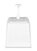 Pojemnik z pompką do sosów, bialy Wariant podstawowy