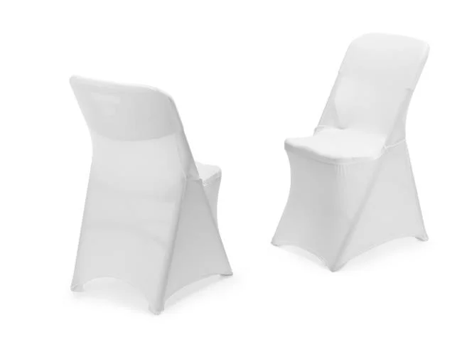 Pokrowiec na krzesło, HENDI, 810965 & 910989, biały, 540x440x(H)840mm Wariant podstawowy