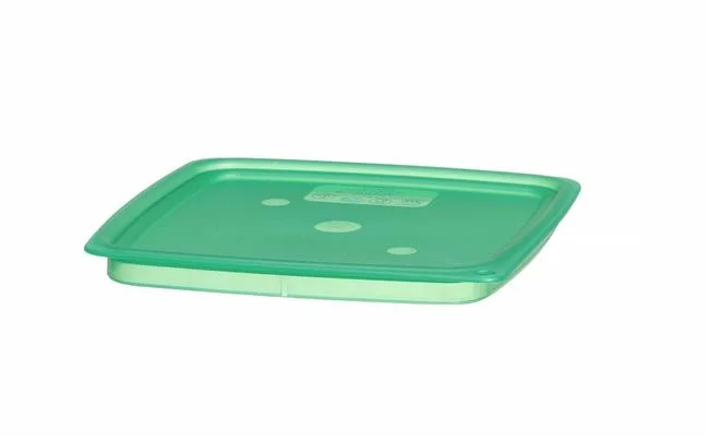 Pokrywka do pojemnika CamSquares Fresh Pro, Cambro, do pojemników 1,9l i 3,8l, zielony, 191x191x(H)19mm Wariant podstawowy