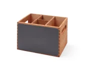 Skrzynka na karty menu i sztućce, HENDI, 210x150x(H)150mm Wariant podstawowy