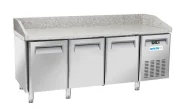 Stół chłodniczy do pizzy 3-drzwiowy, Arktic, 600x400, 186L, 220-240V/450W Wariant podstawowy