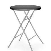 Stolik koktajlowy, AmerBox, czarny, ?800x(H)1100mm, Okrągły Wariant podstawowy