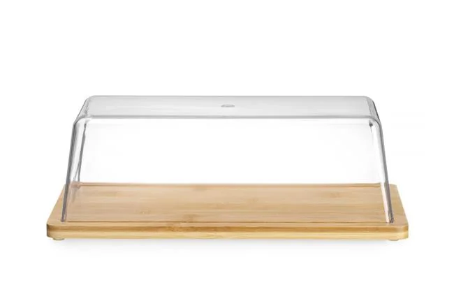 Taca bambusowa z pokrywką, 320x160x(H)110mm Wariant podstawowy